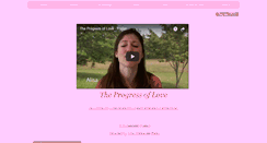 Desktop Screenshot of progressoflove.johnaparks.com